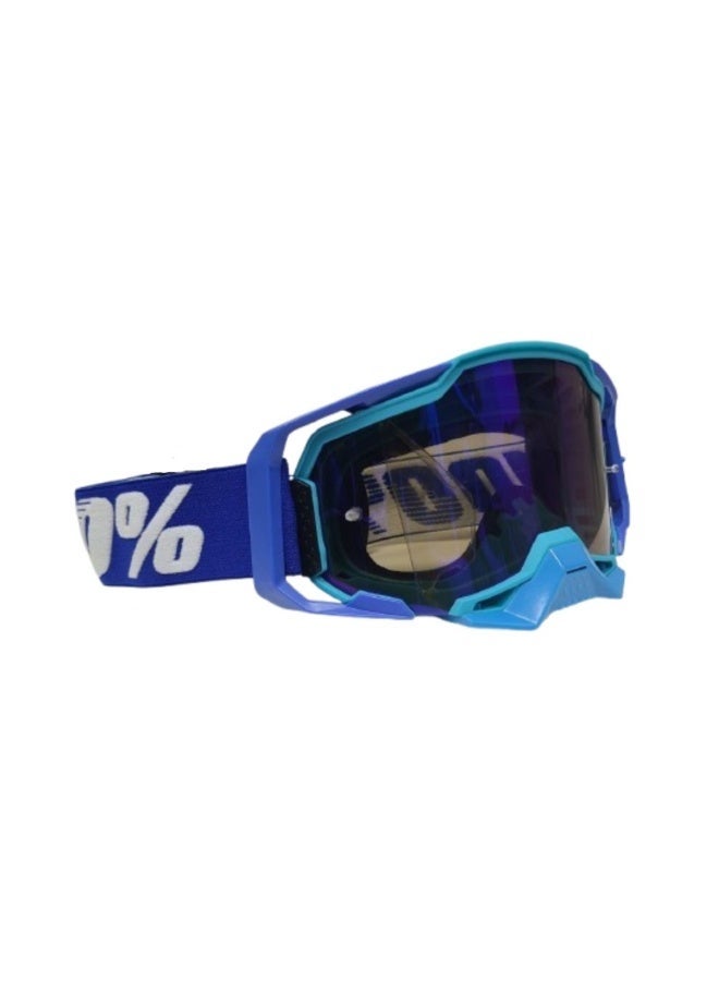 100percent نظارات سباق الدراجات النارية على الطرق الوعرة 708168 لون أزرق - Image 3